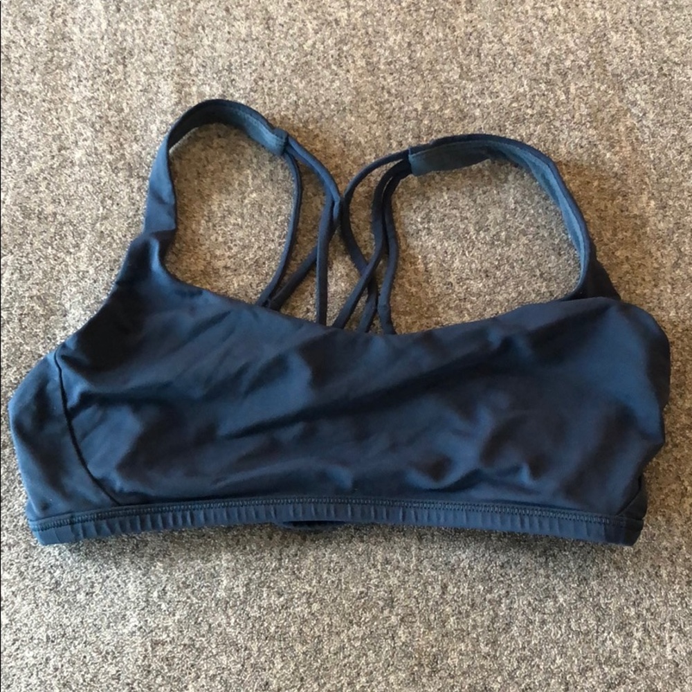 Blue Lululemon Sports Bra